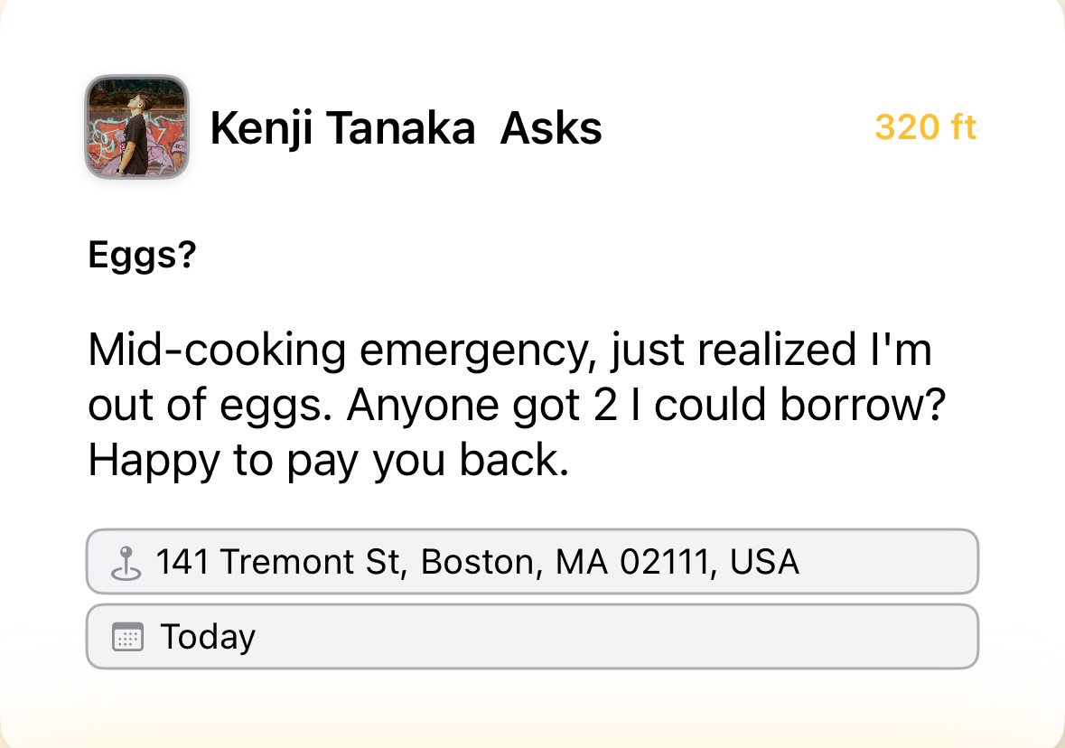 Borrow Eggs